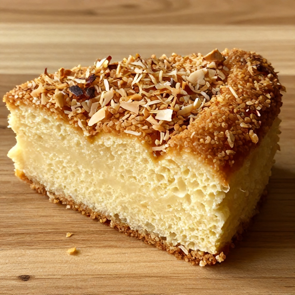 Easy Coconut Milk Snack Cake