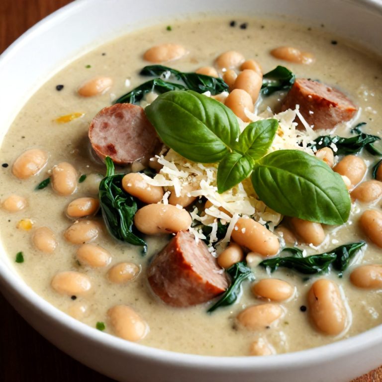 Easy Tuscan White Bean Soup