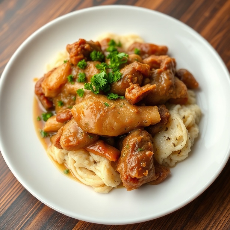 Easy Crockpot Chicken Pot Roast