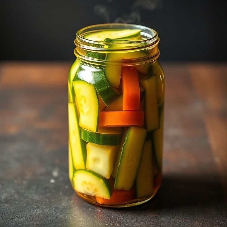 Easy Crunchy Refrigerator Pickled Vegetables