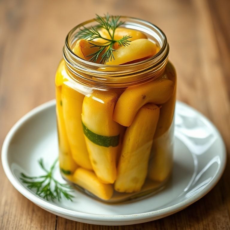 finished pickled vegetable dish