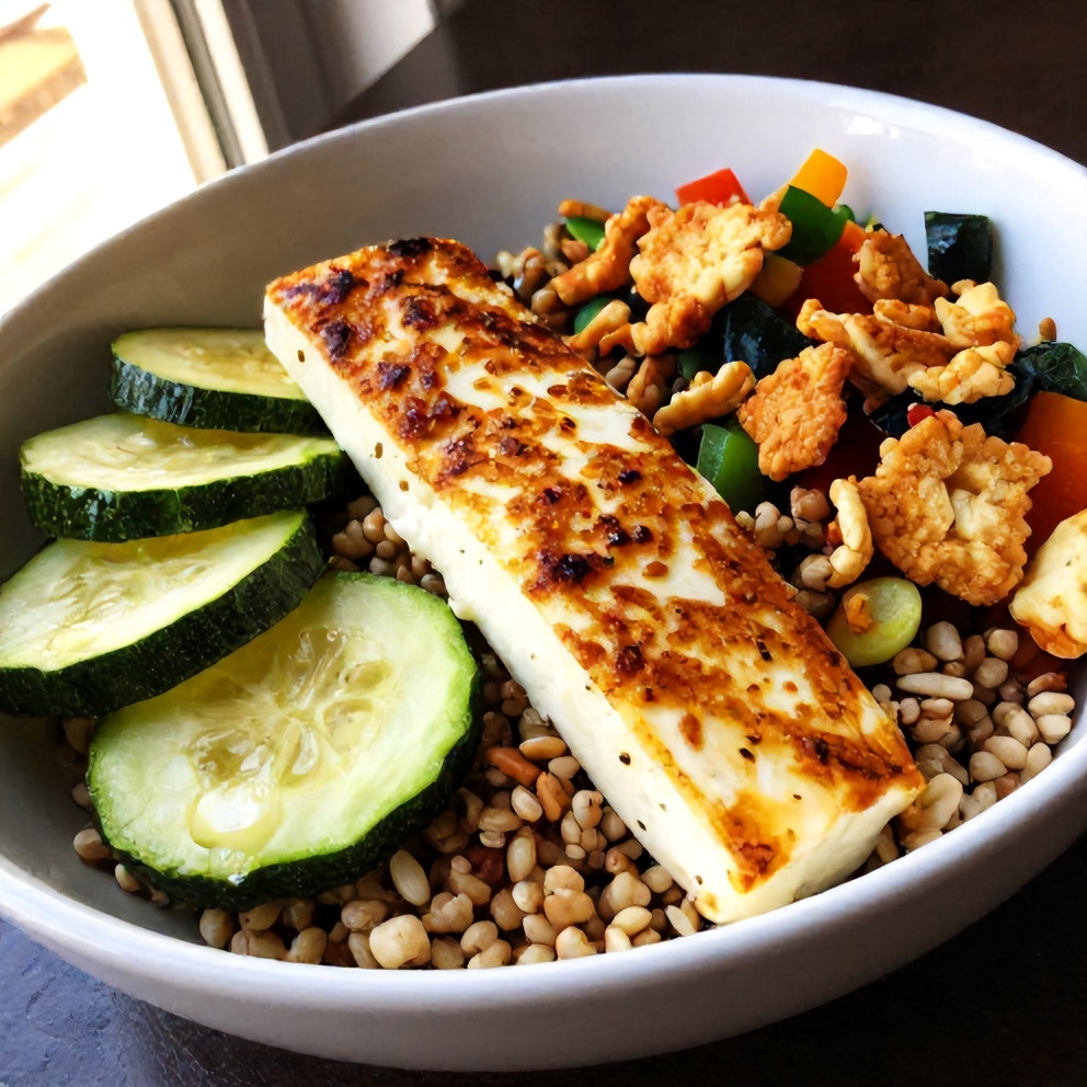 Easy Greek Grain Bowl