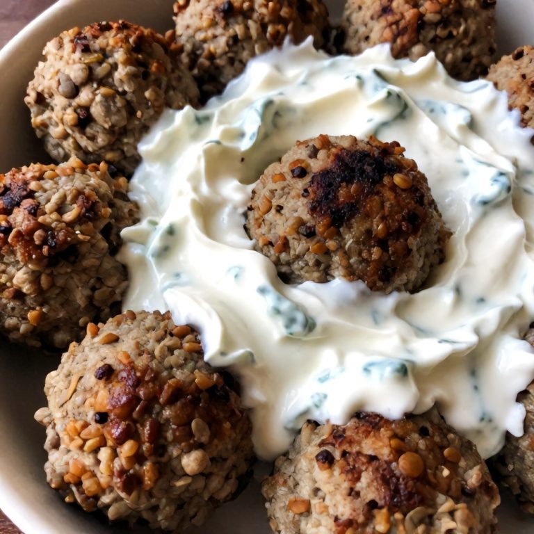 Easy Greek Lentil Meatballs