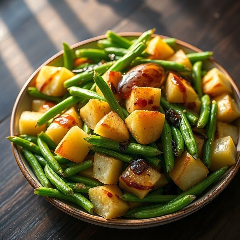 Easy Green Bean Potato Salad