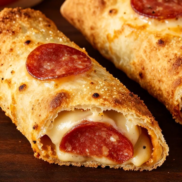Easy High Protein Pepperoni Pizza Rolls