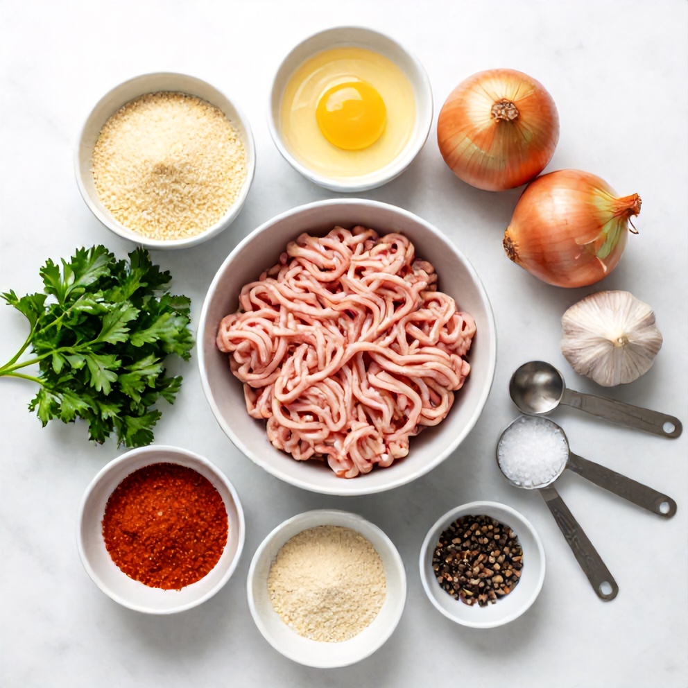 Turkey Meatballs Ingredients