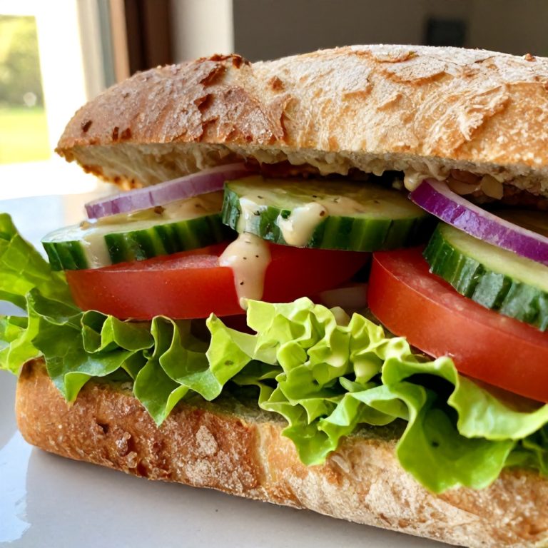 Easy Italian Grinder Salad Sandwich