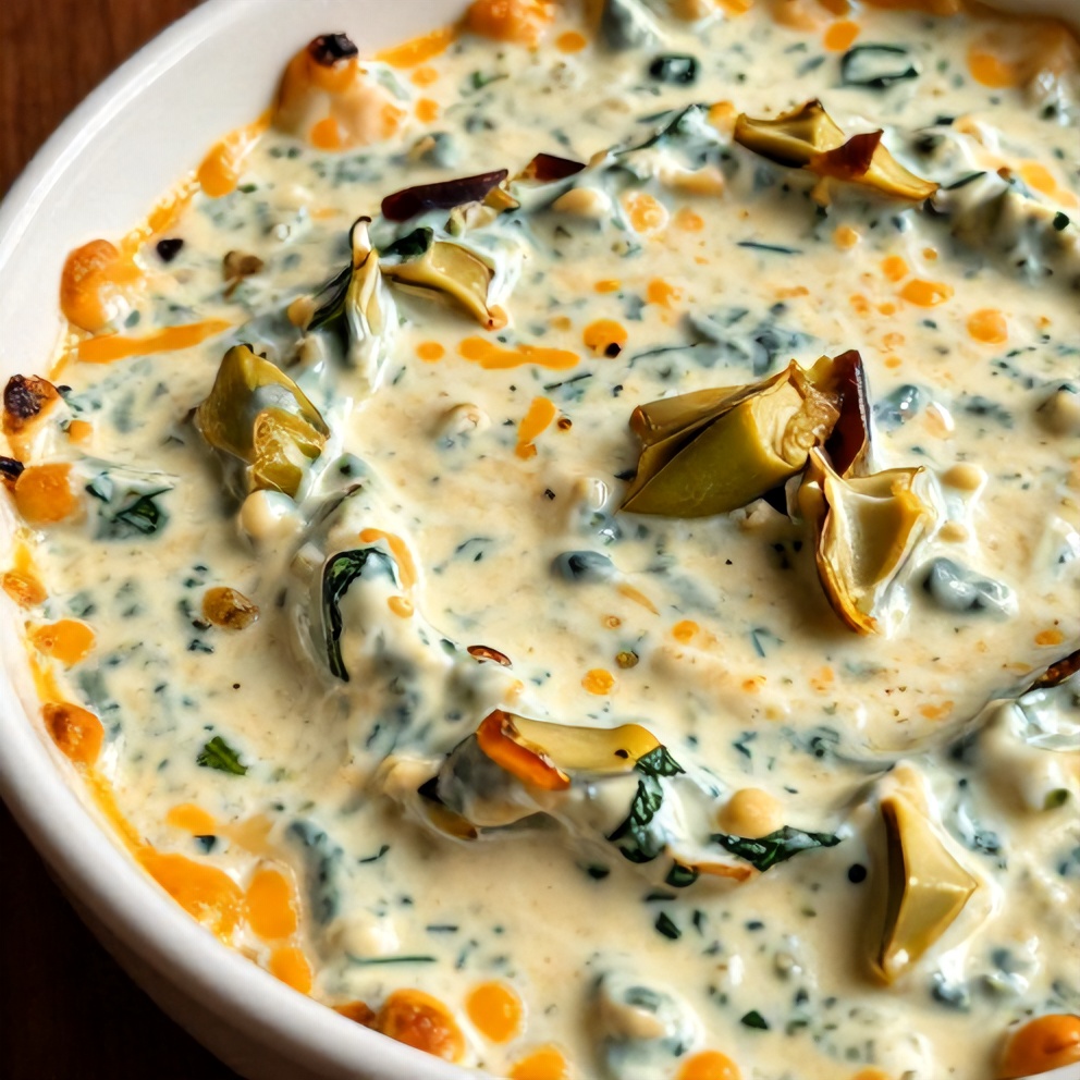 Easy Jalapeño Spinach Artichoke Dip