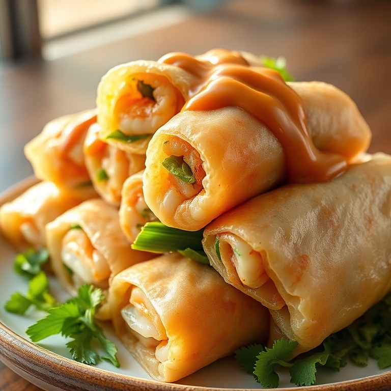 Easy Keto Spring Rolls