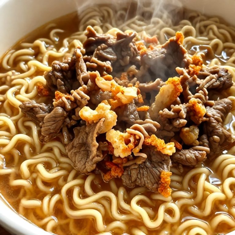 Easy Korean Beef Ramen