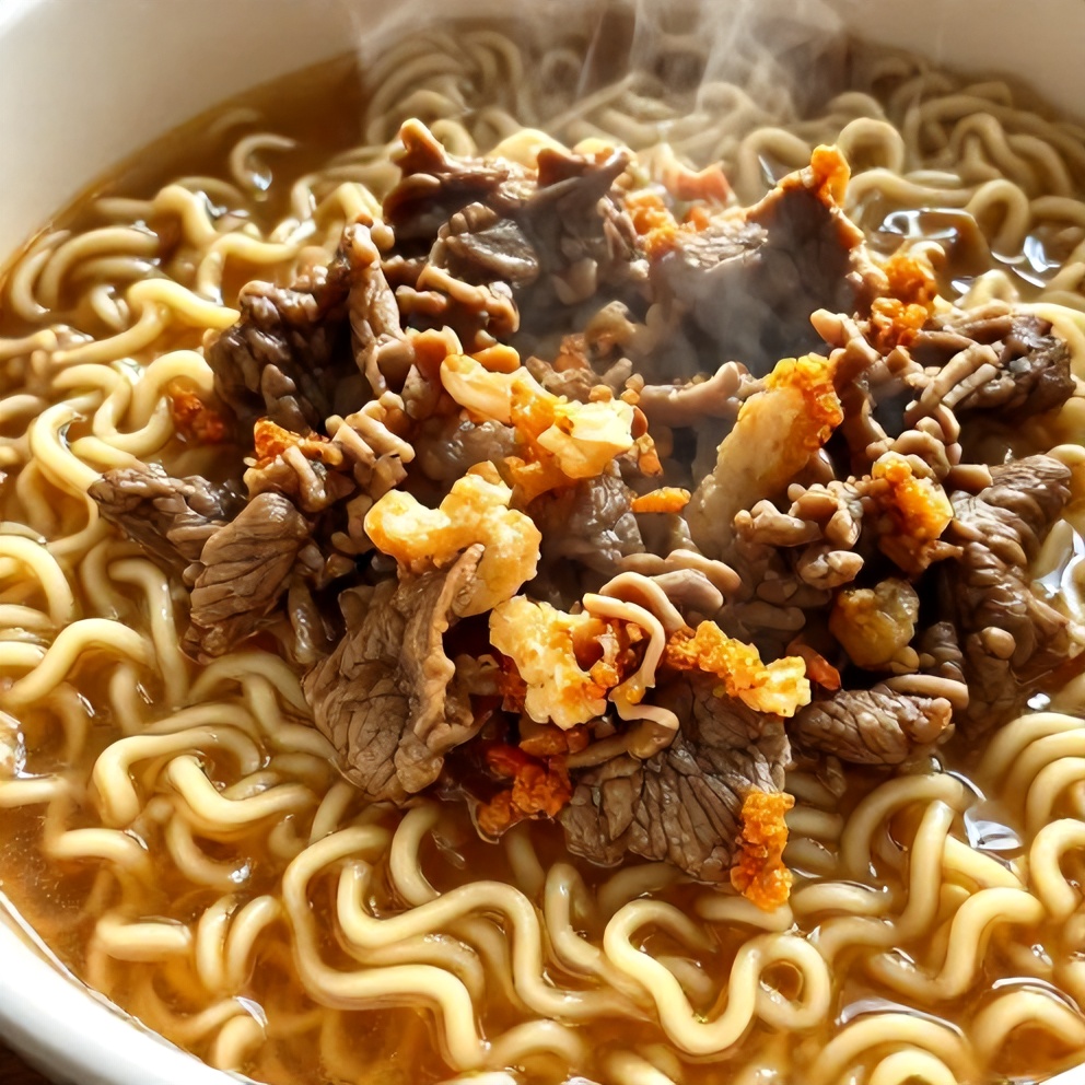 Easy Korean Beef Ramen