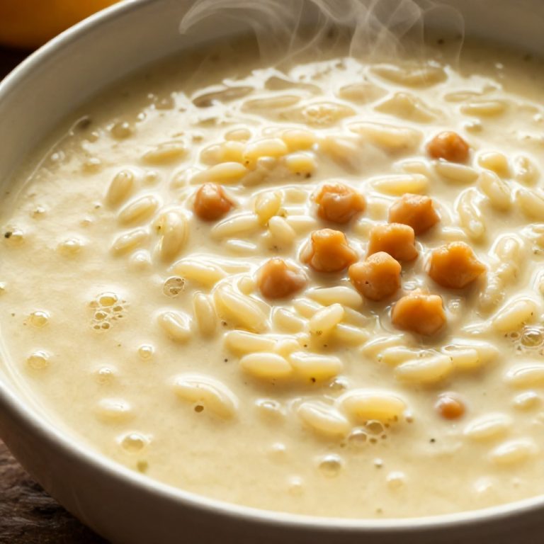 Easy Lemon Chickpea Orzo Soup