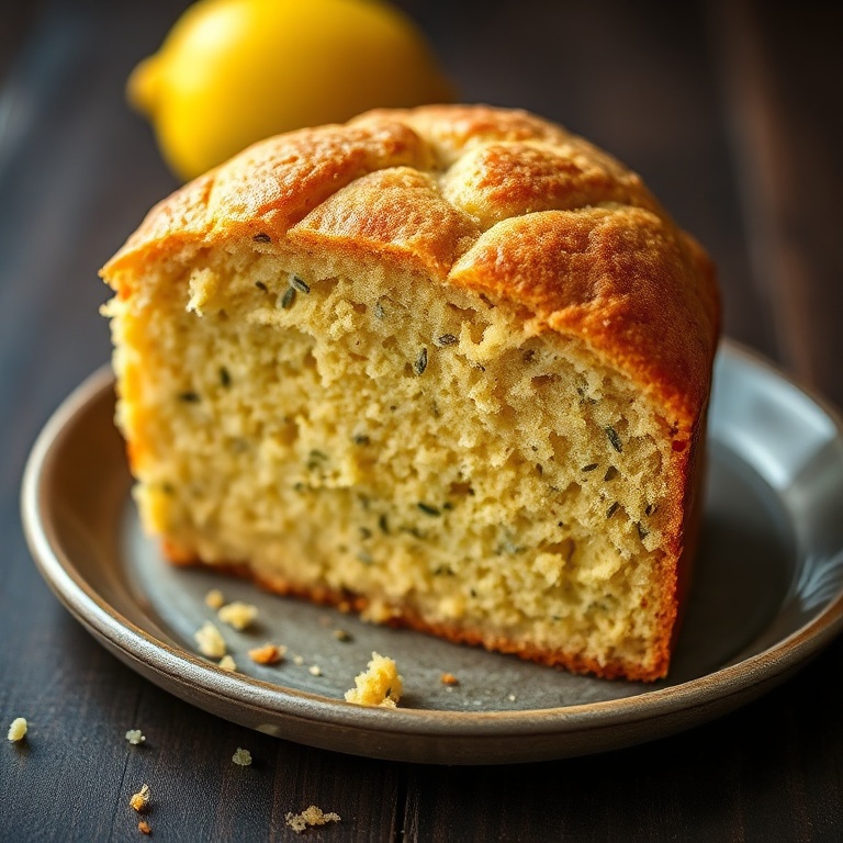 Easy Lemon Poppy Seed Cake