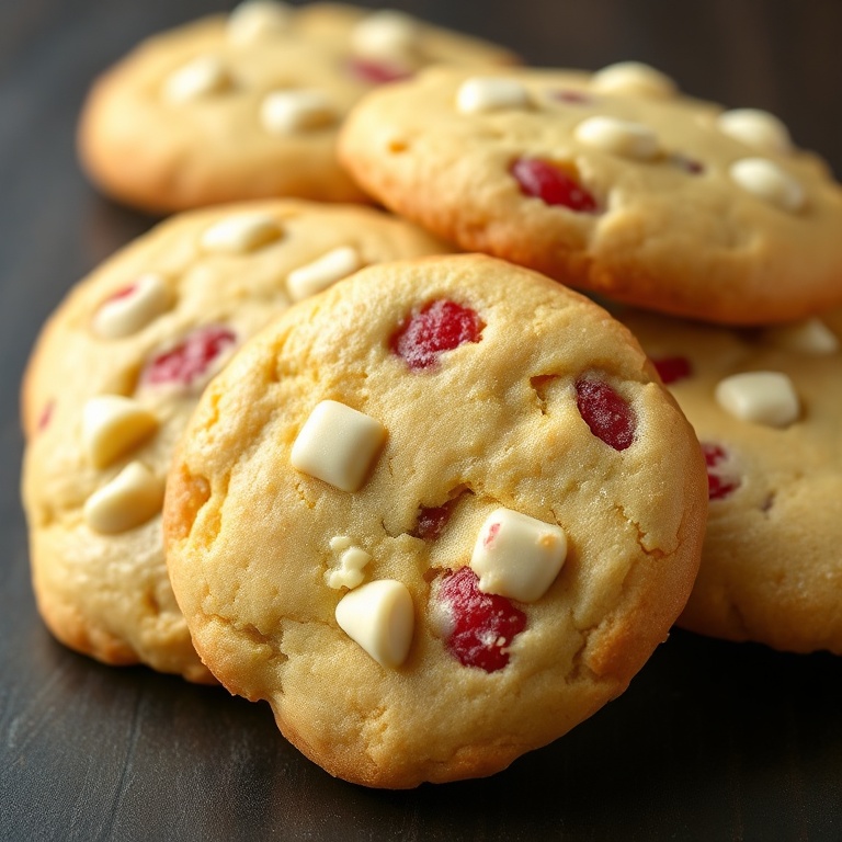 Easy Lemon Raspberry Cookies