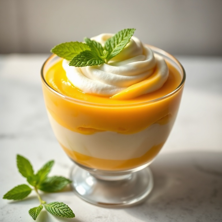easy mango mousse