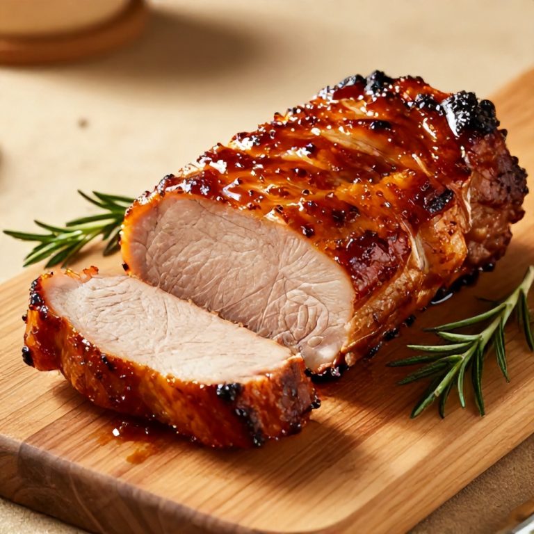 Easy Maple Dijon Pork Tenderloin