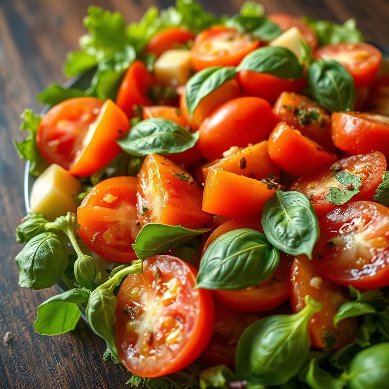 Easy Marinated Tomatoes