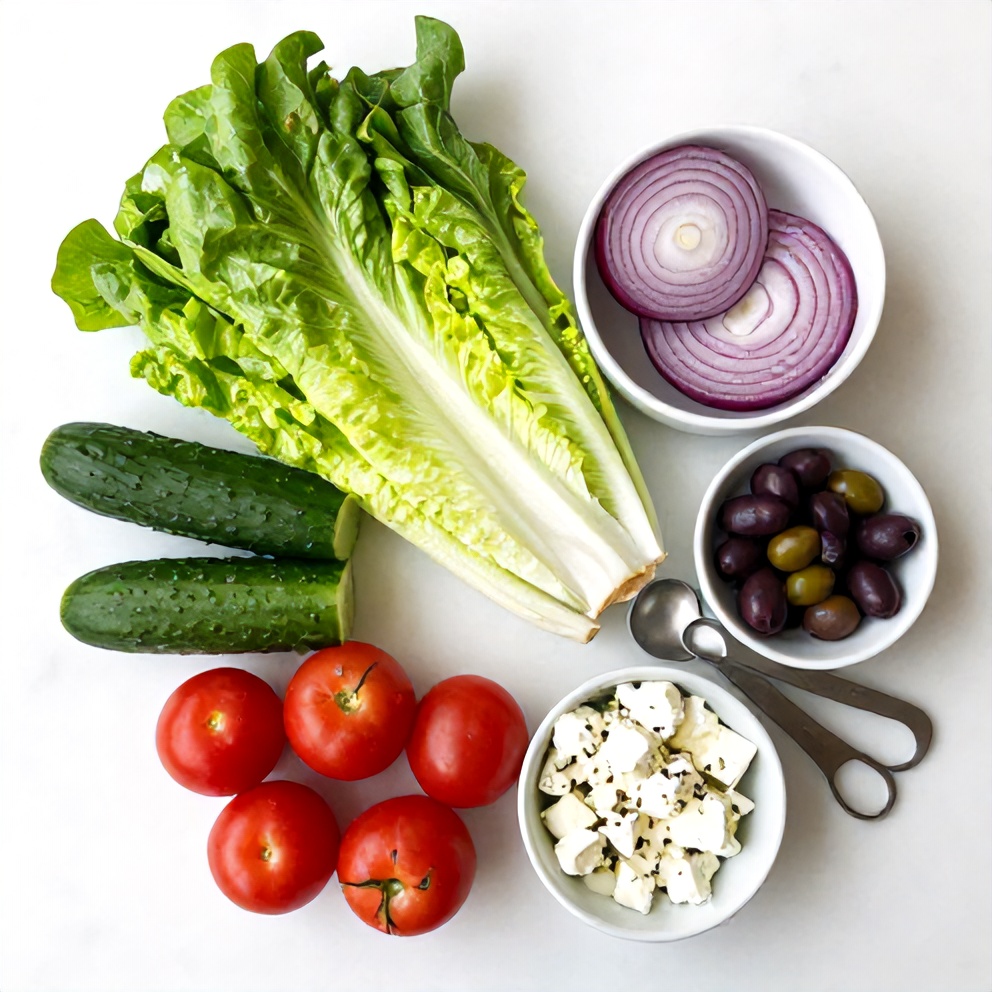 Mediterranean Salad Ingredients