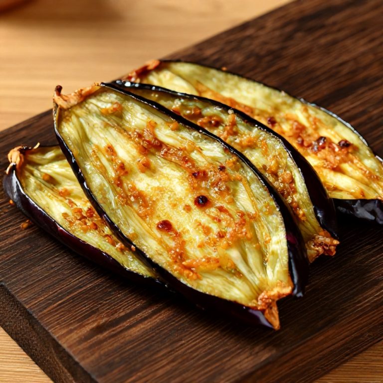 Easy Miso Glazed Eggplant