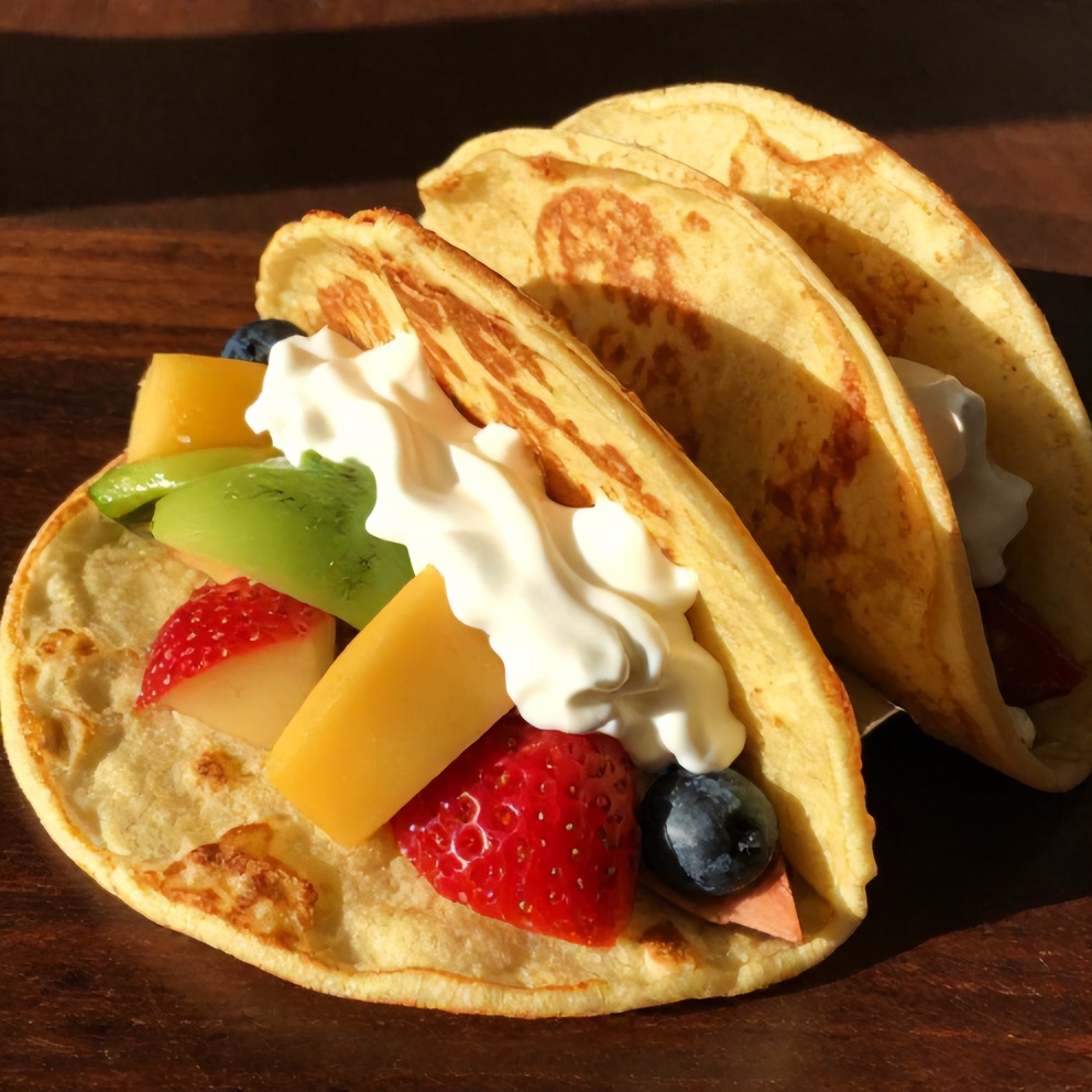 easy pancake tacos