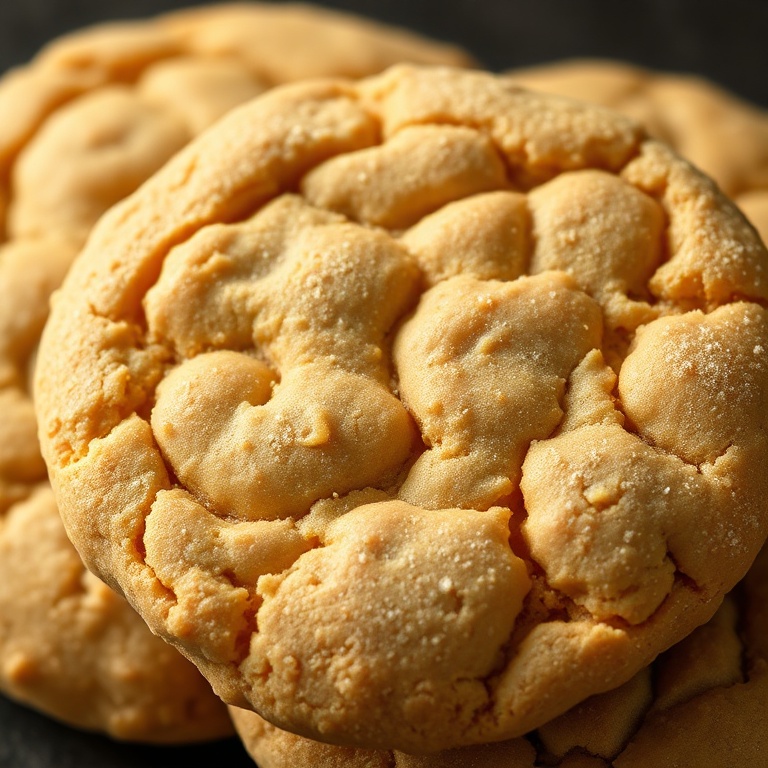 Easy Peanut Butter Chickpea Cookies