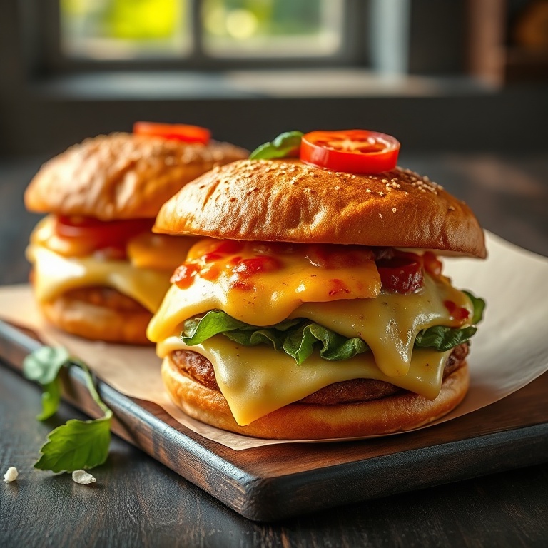 Easy Pizza Burgers
