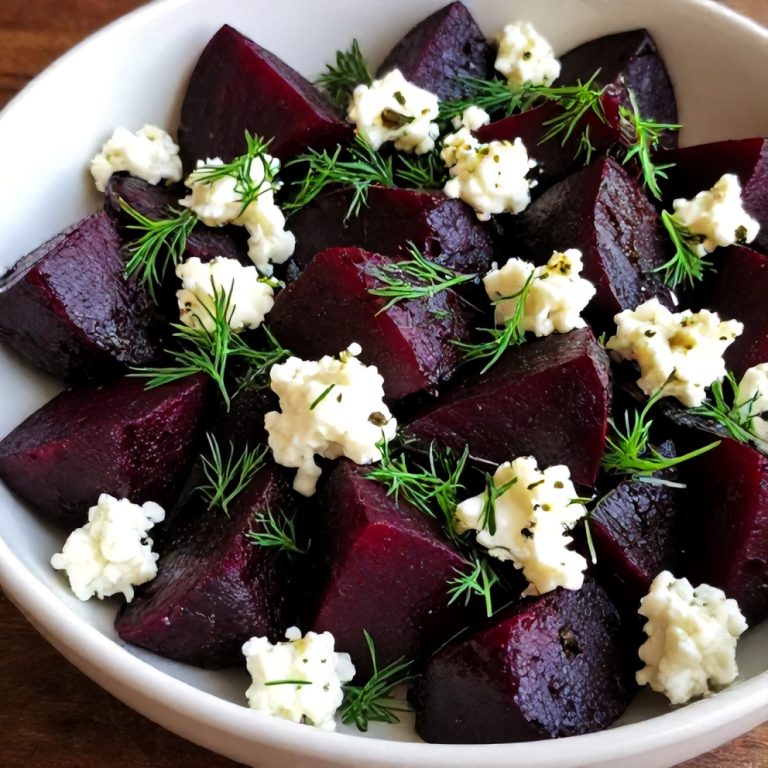Easy Roasted Beet Salad