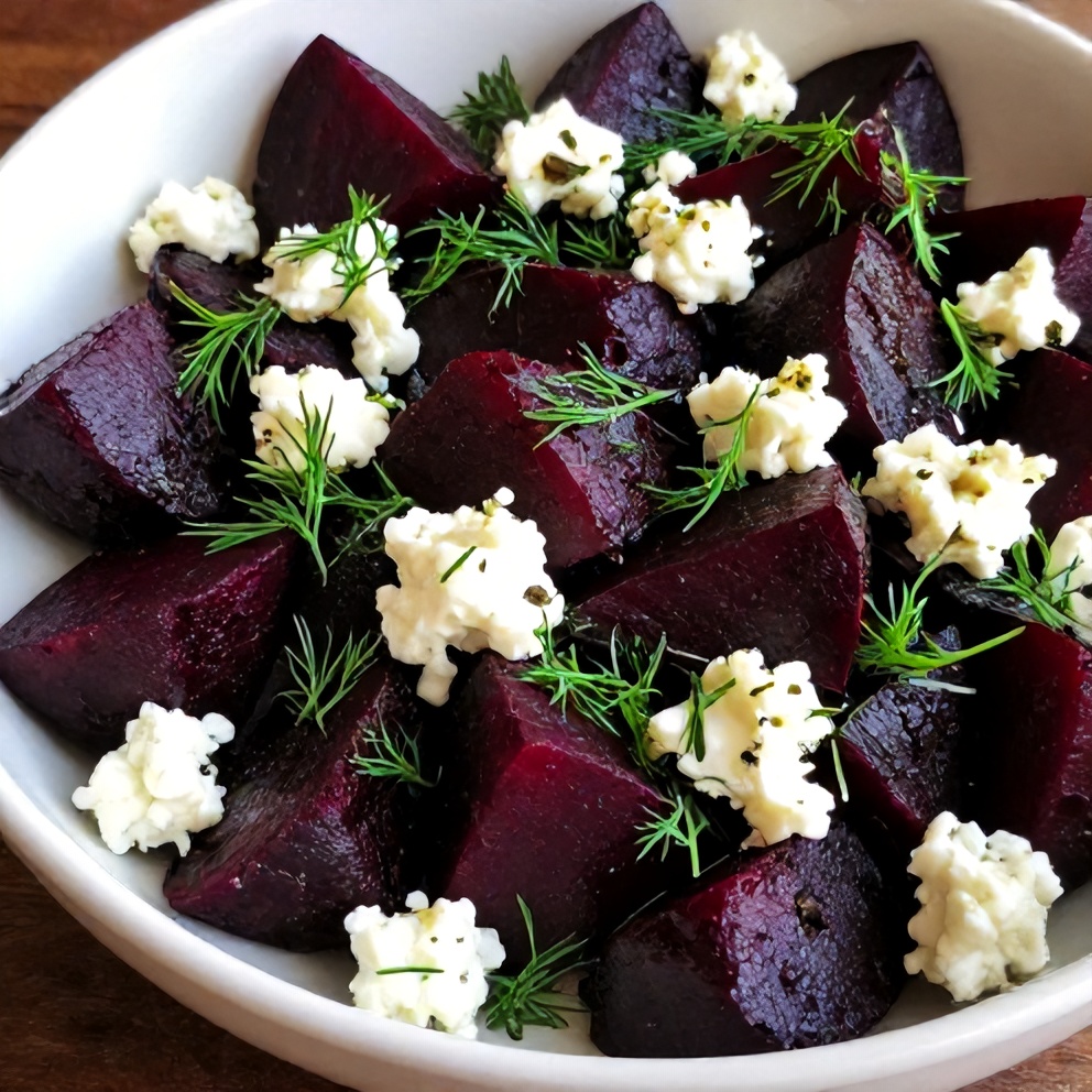 Easy Roasted Beet Salad
