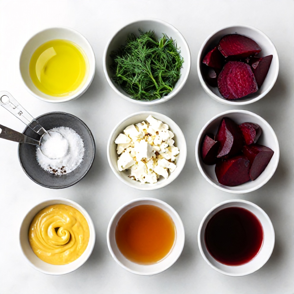 Roasted Beet Salad Ingredients