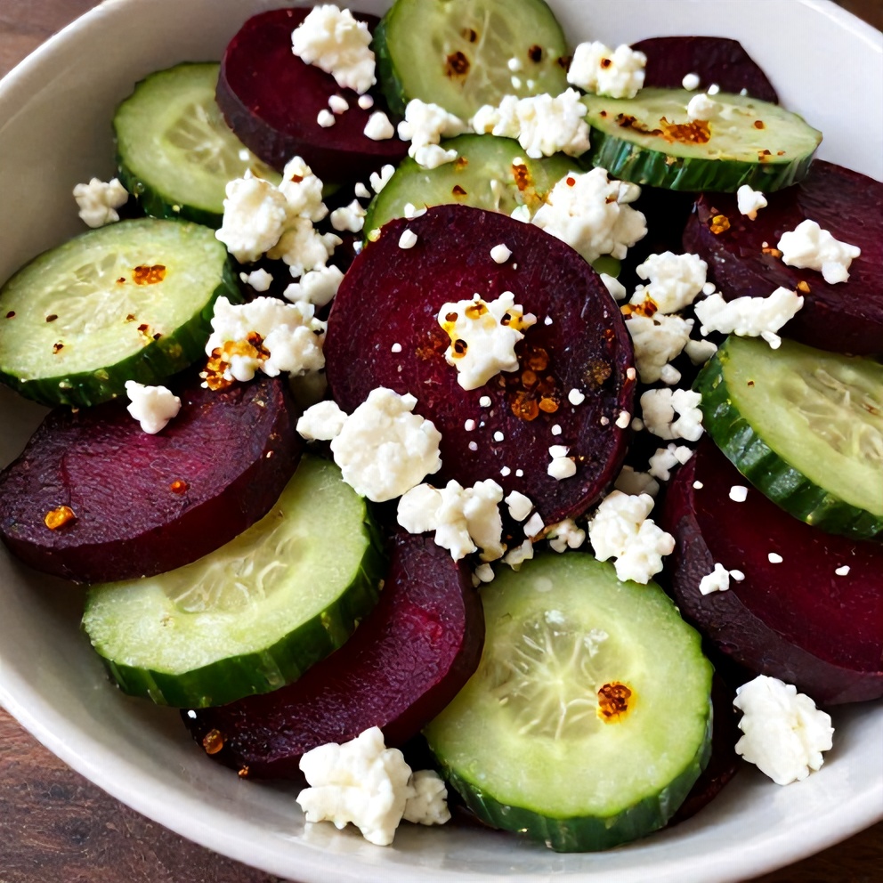 Easy Roasted Beet Salad