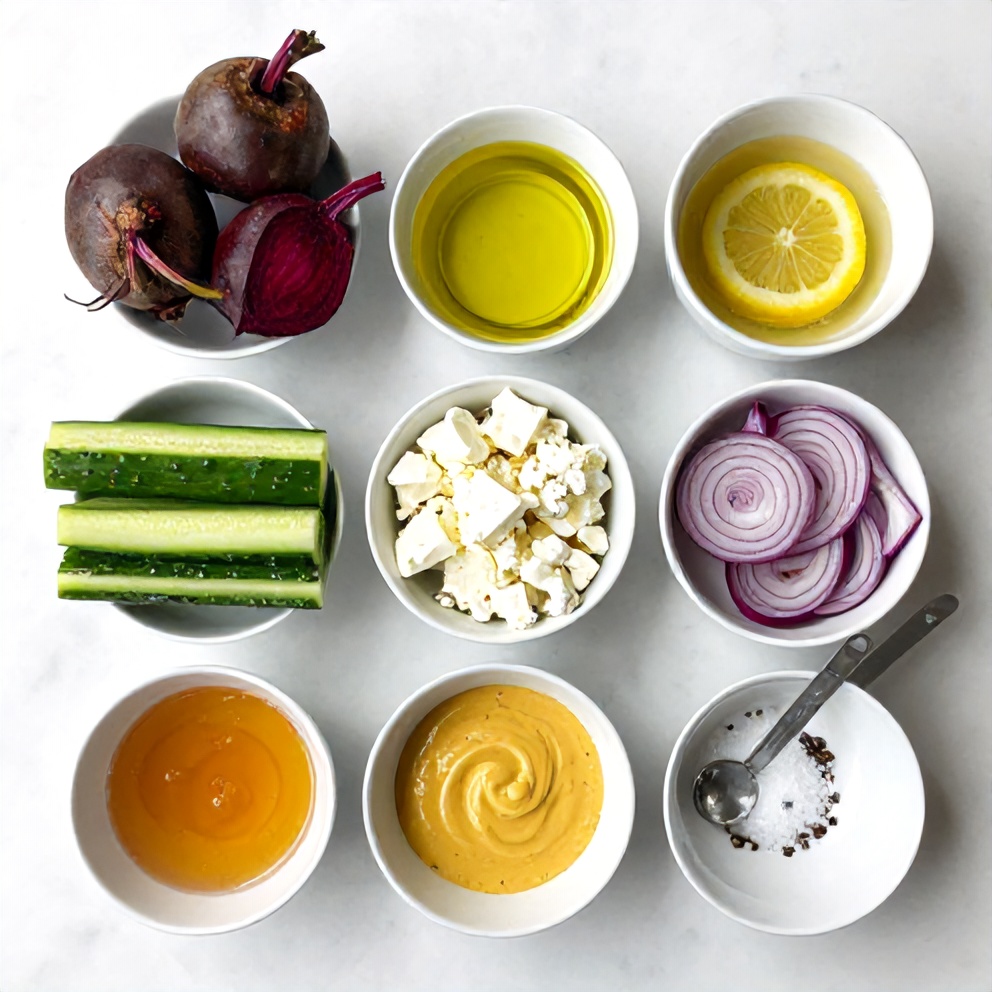 Easy Roasted Beet Salad Ingredients