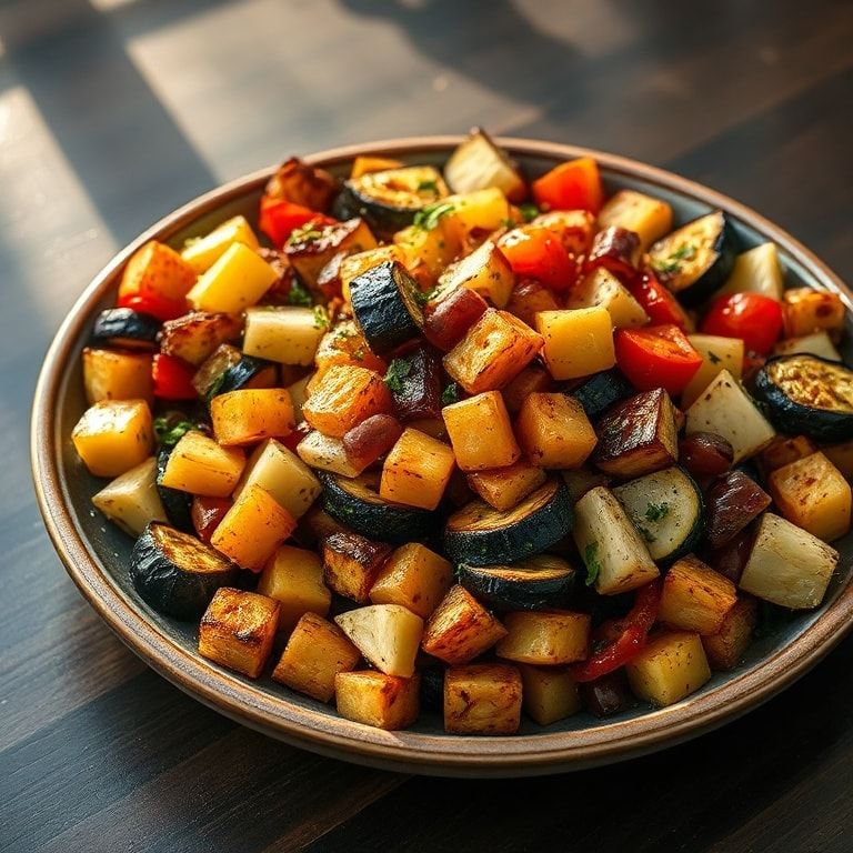 Easy Roasted Mediterranean Vegetables