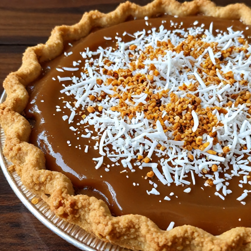 Samoa Cookie Pie