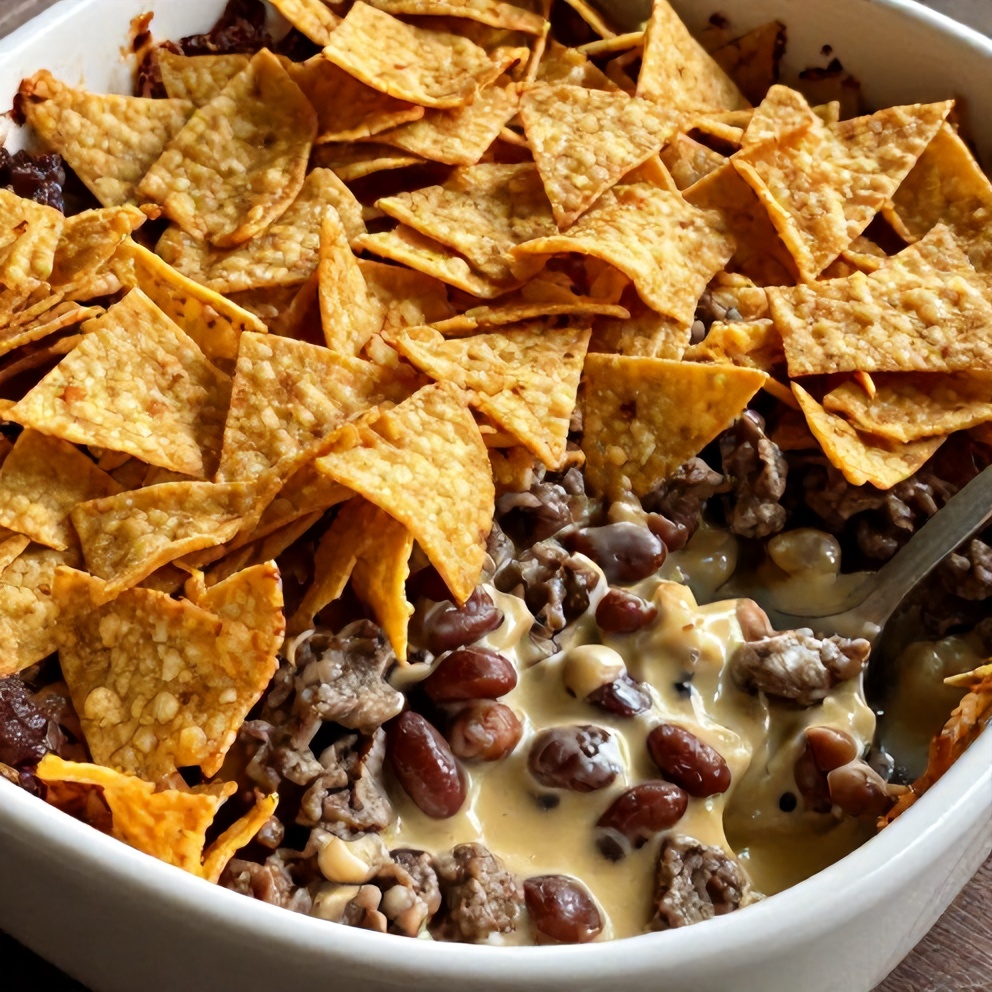 Easy Slow Cooker Cowboy Casserole