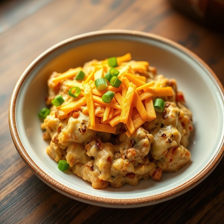 Easy Slow Cooker Cowboy Casserole