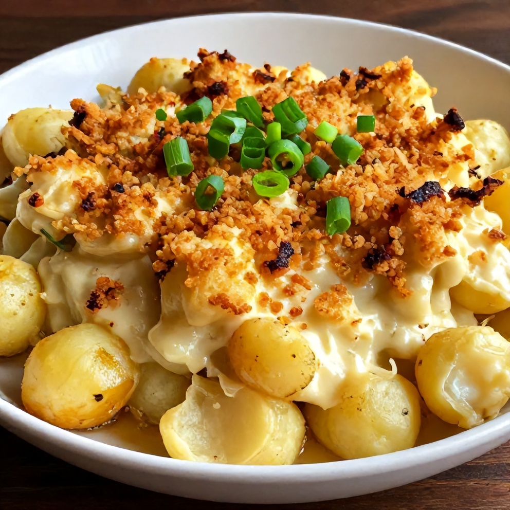 Easy Slow Cooker Potato Casserole Ready to Serve