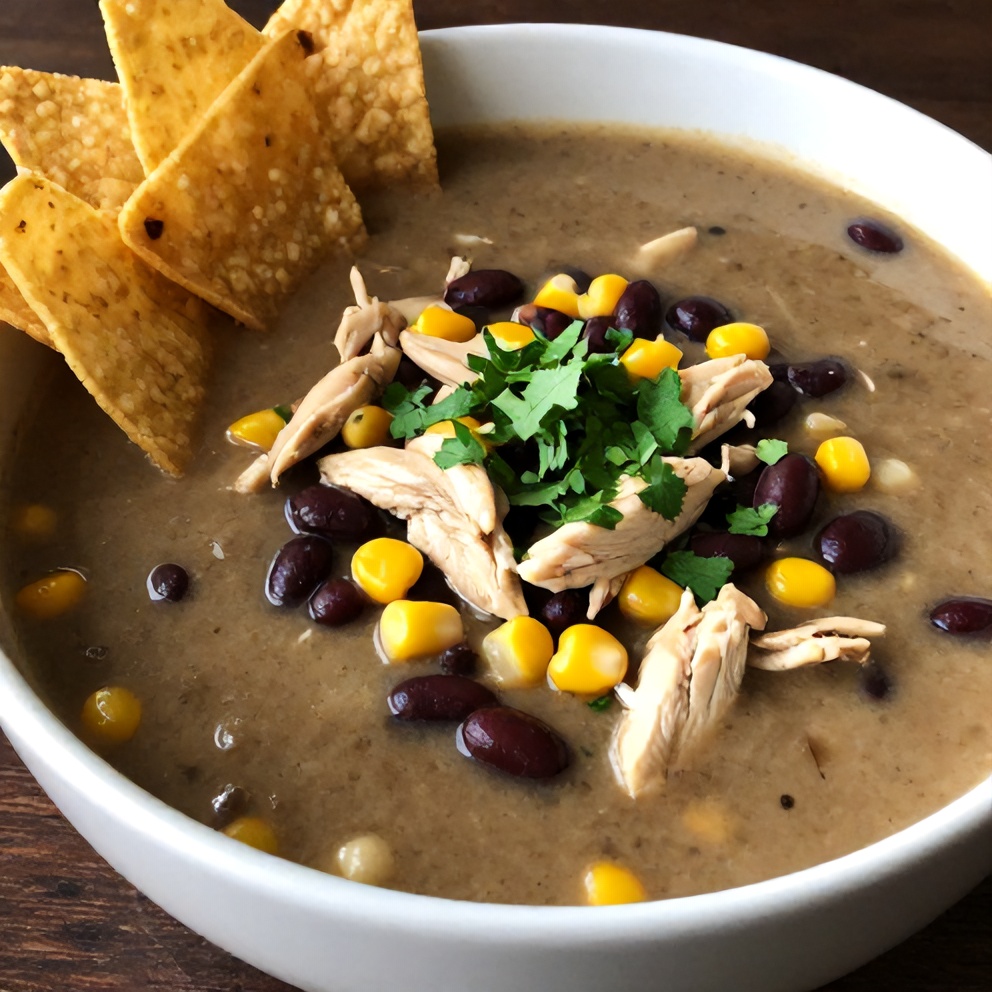 easy southwest chicken soup