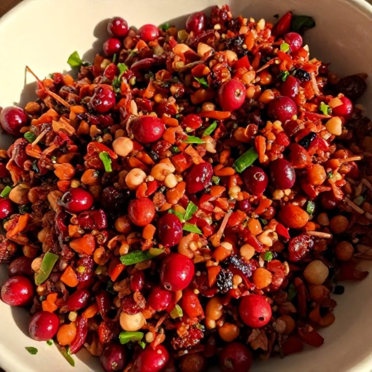 Easy Spicy Cranberry Salsa