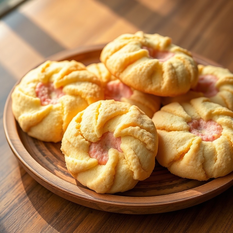 Easy Springtime Crinkle Cookies