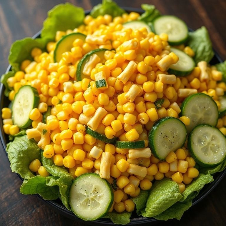 Easy Street Corn Cucumber Salad
