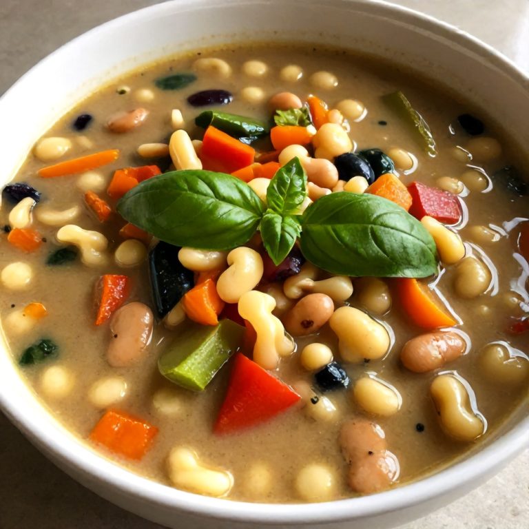 Easy Summer Minestrone Soup