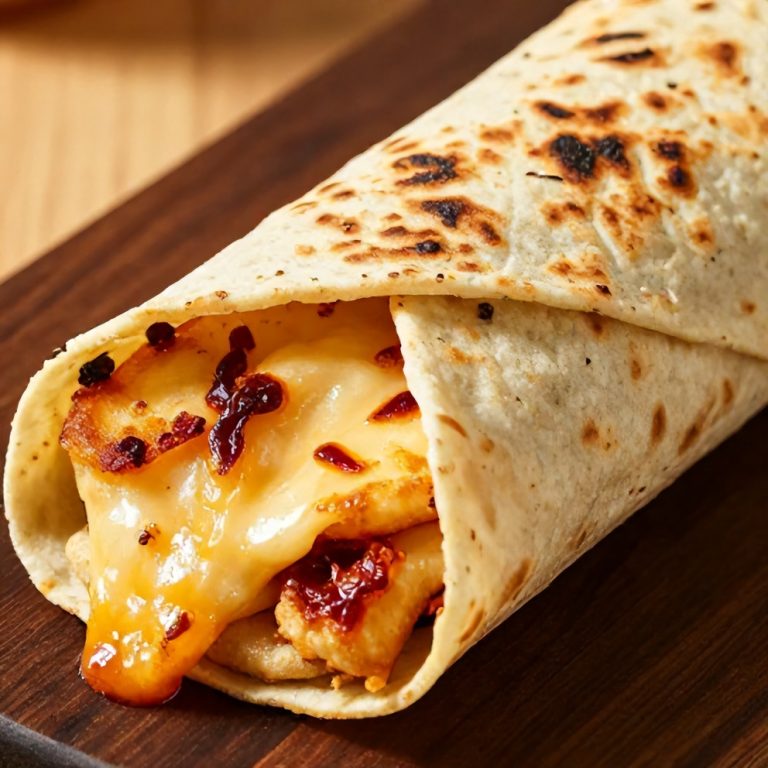 Easy Sweet Chili Halloumi Wraps