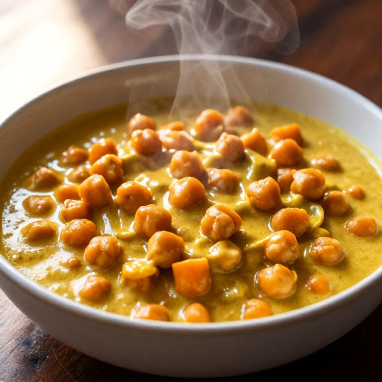 Easy Sweet Potato Chickpea Curry