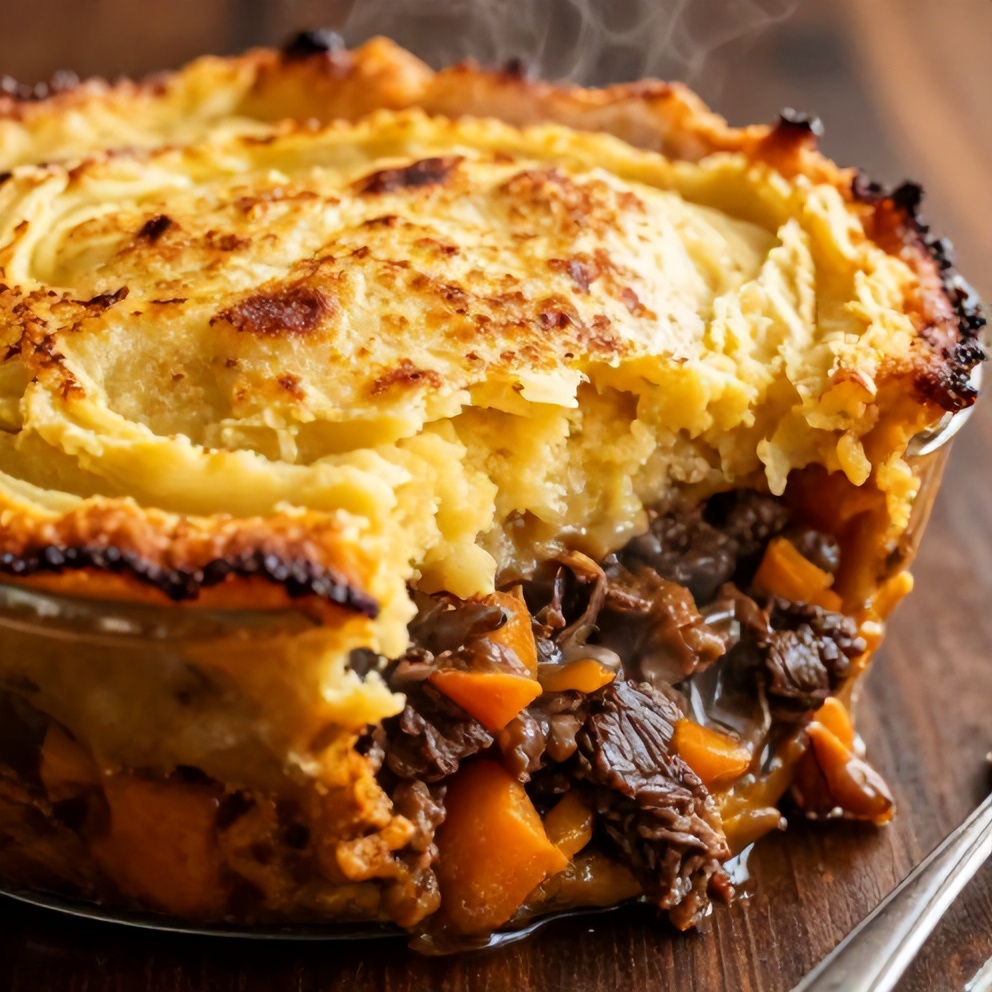 Easy Sweet Potato Shepherd's Pie