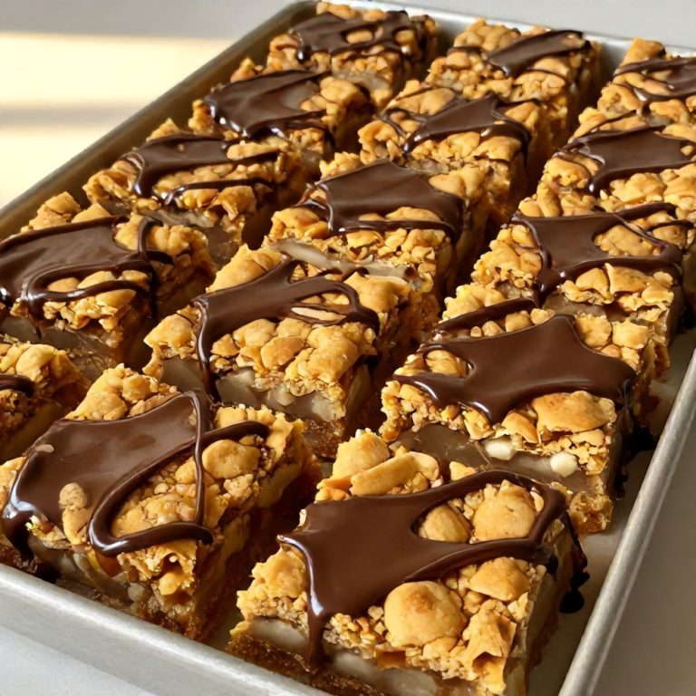 Easy Twix Cookie Bars