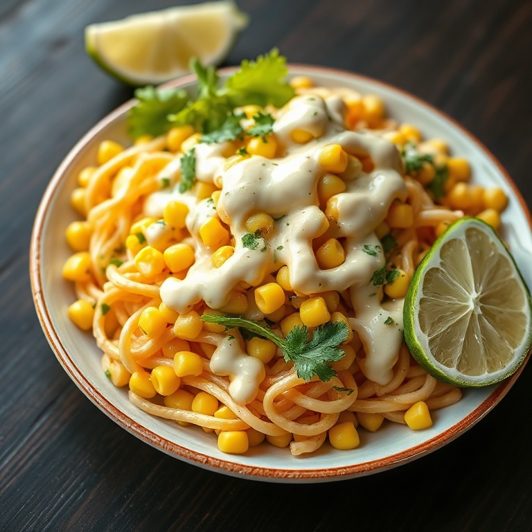 Fresh Street Corn Pasta Salad