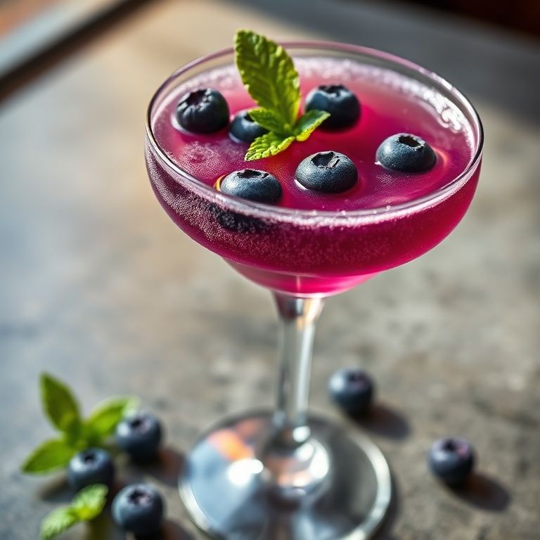 Frostbite Blueberry Martini