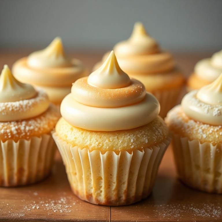 Japanese Cotton Cheesecake Cupcakes