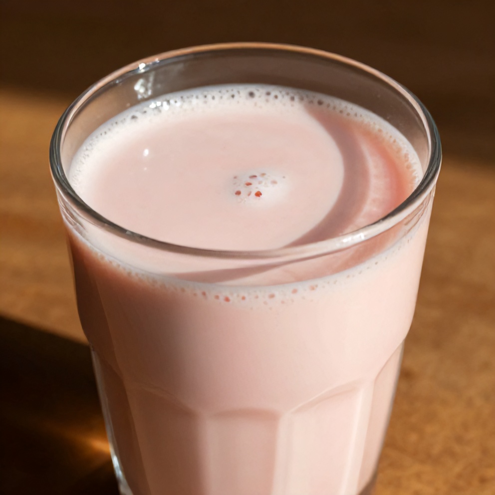 Korean strawberry milk