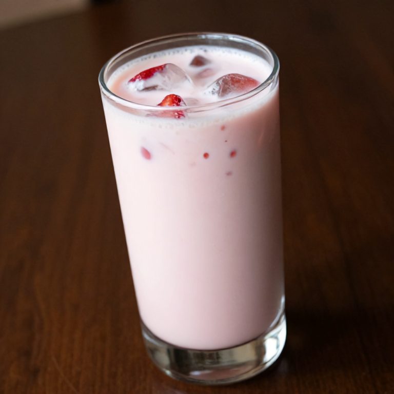 Korean Strawberry Milk